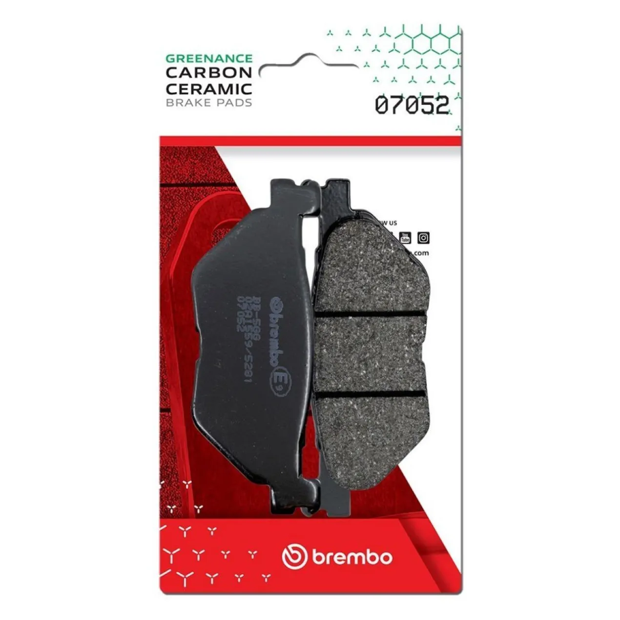 Set Pastiglie Brembo 07052 Scooter