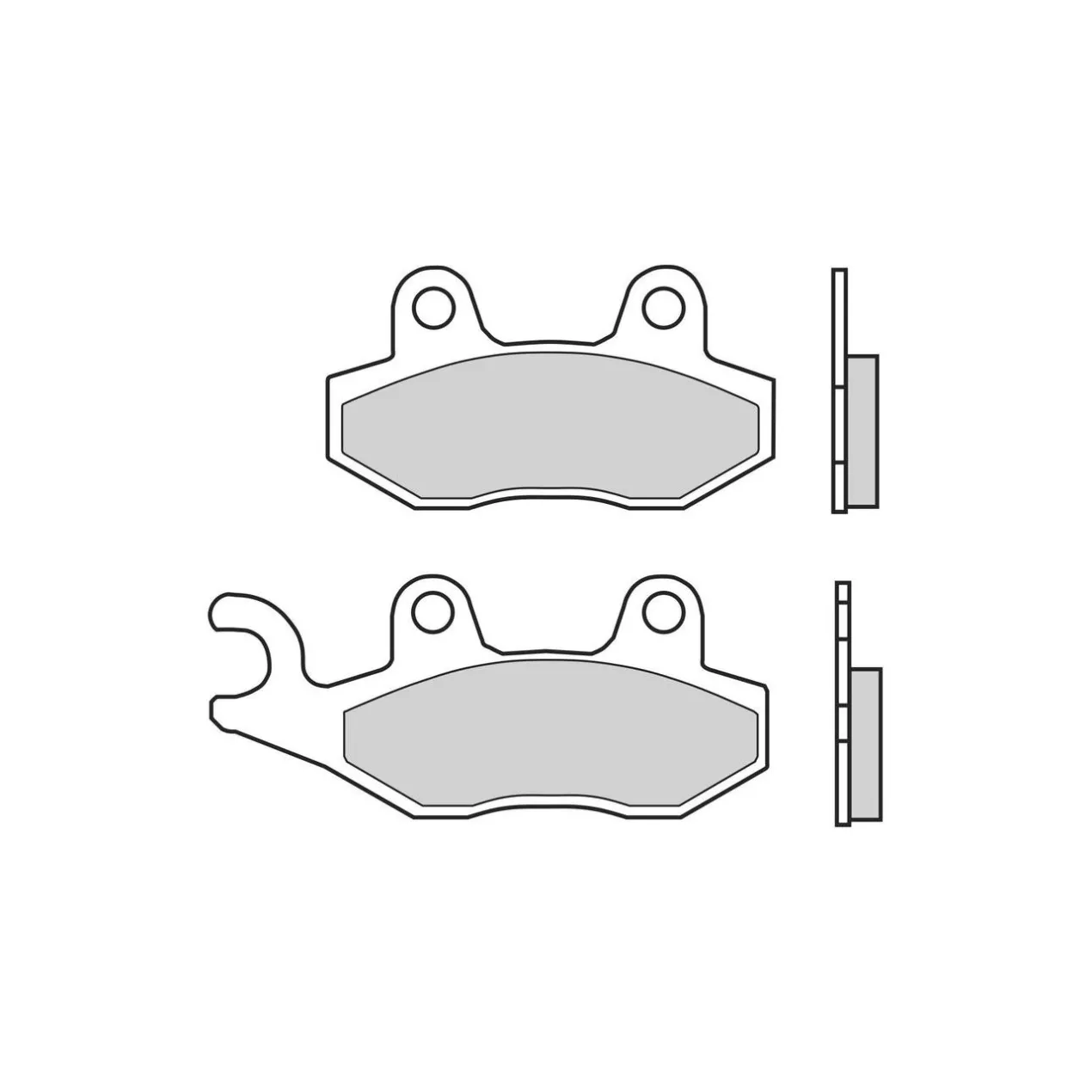 Set Pastiglie Brembo 07076 Scooter