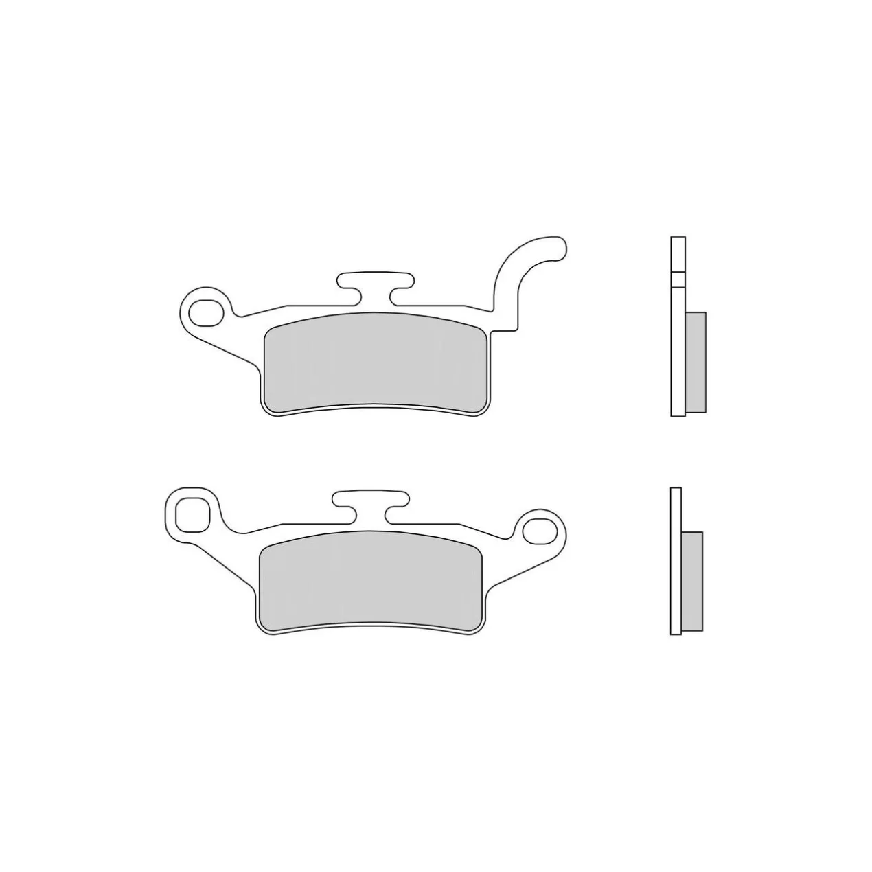 Set Pastiglie Brembo 07093 Scooter