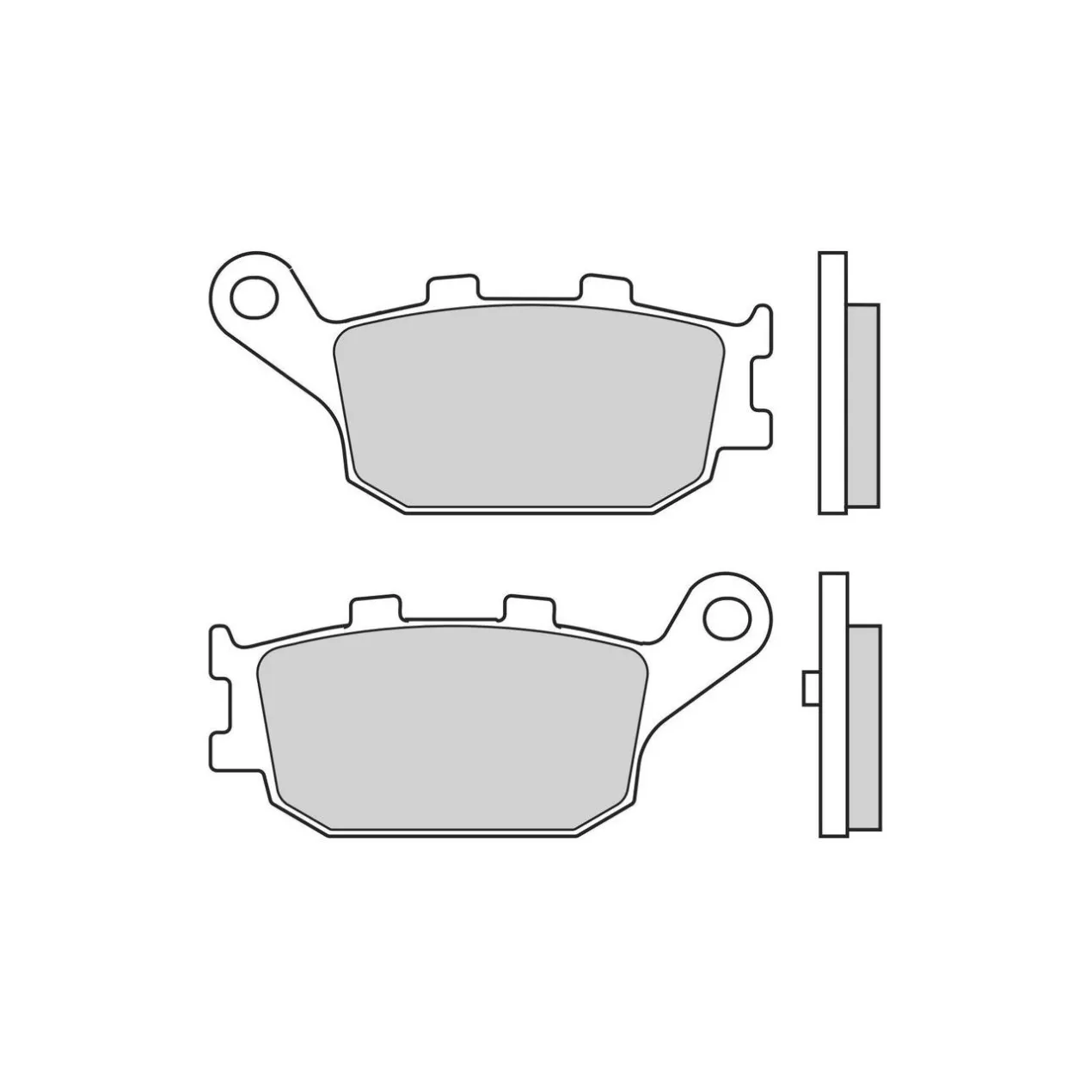 Set Pastiglie Brembo 07053 Scooter