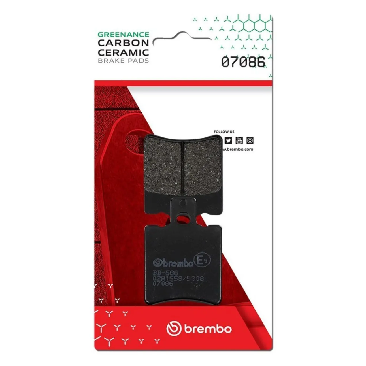 Set Pastiglie Brembo 07086 Scooter