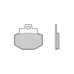 Set Pastiglie Brembo 07047 Scooter