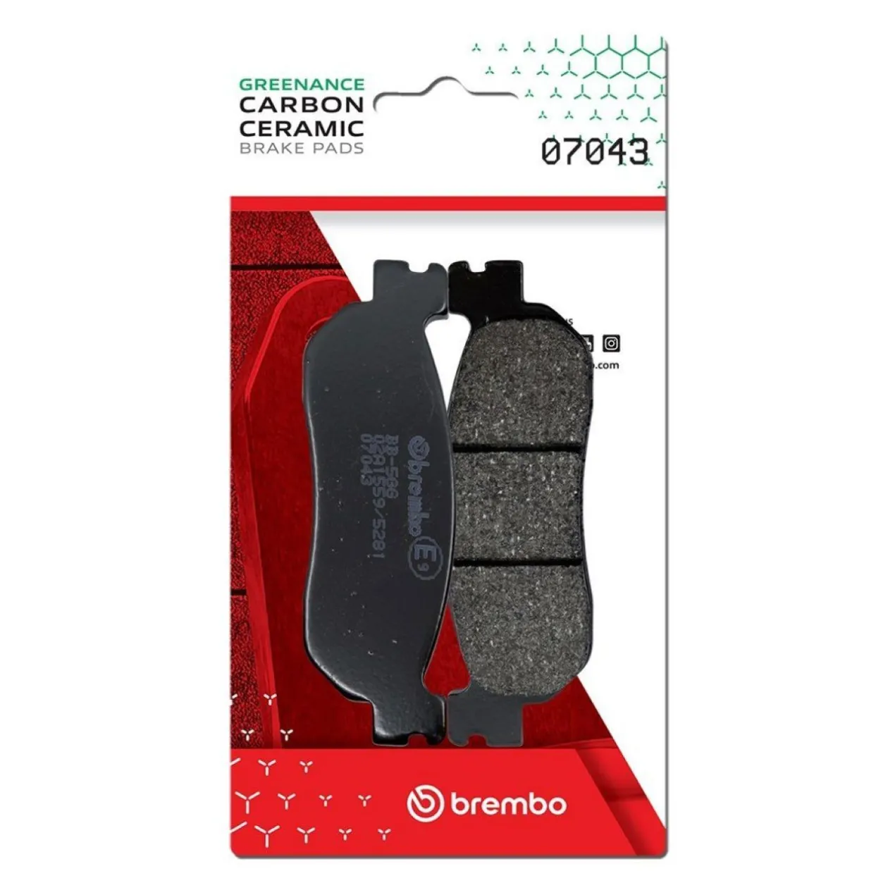Set Pastiglie Brembo 07043 Scooter