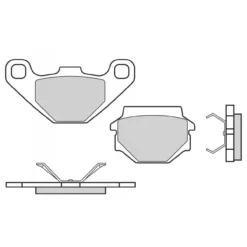Set Pastiglie Brembo 07bb0708 Carbon Ceramic