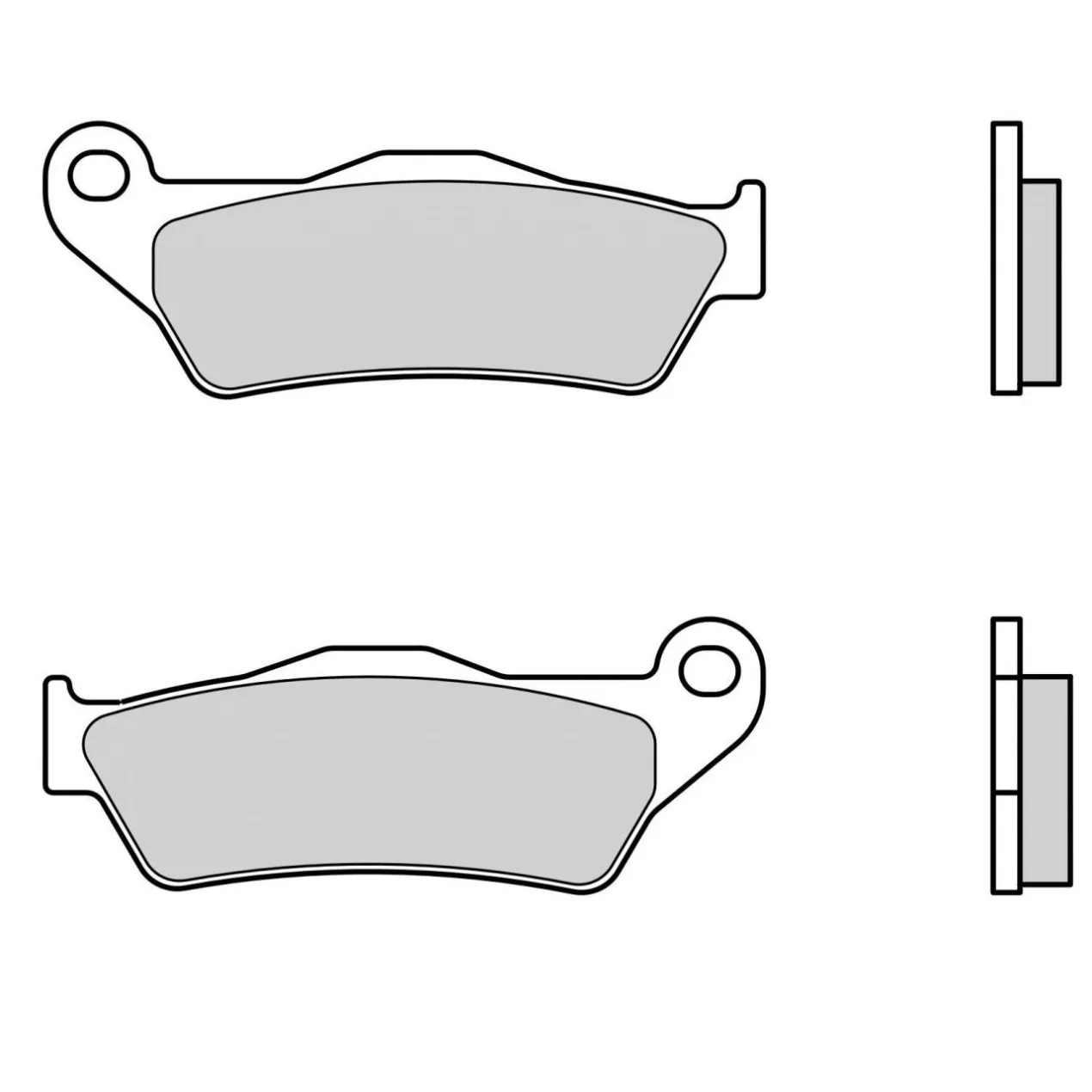 Set Pastiglie Brembo 07bb2809 Carbon Ceramic