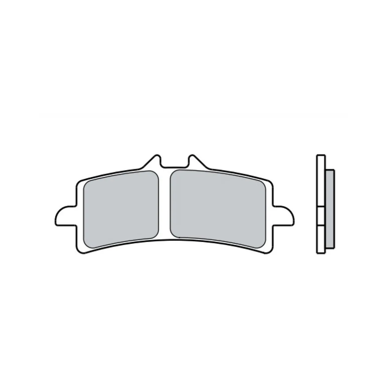 Set Pastiglie Brembo 07bb3090 Genuine Parts