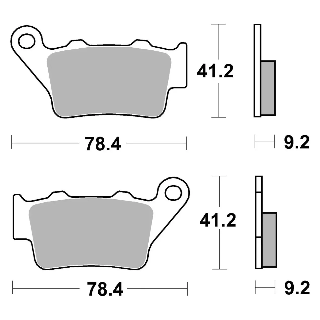 Set Pastiglie Brembo 07bb02cc Carbon Ceramica