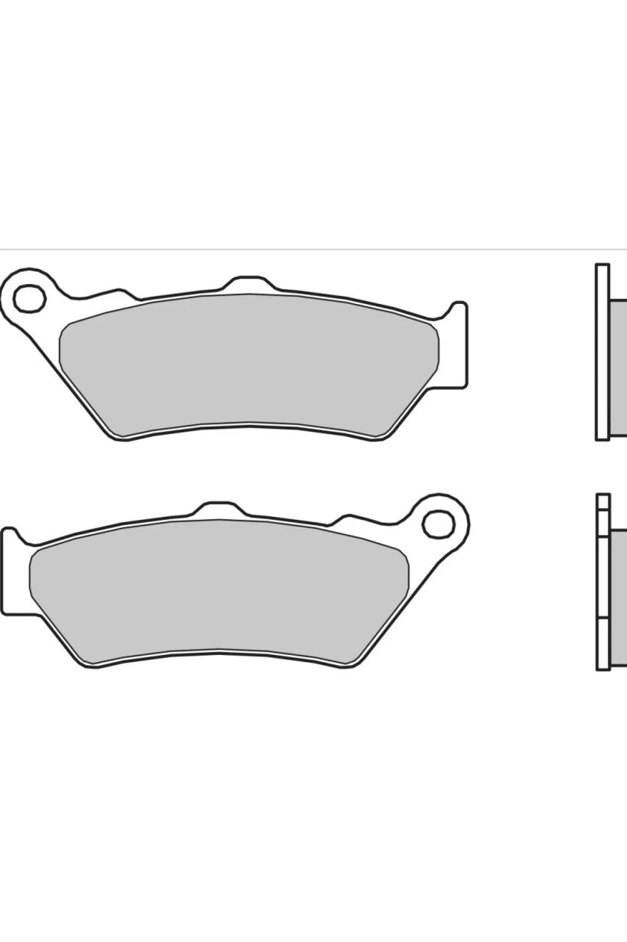 Set Pastiglie Brembo 07bb03la Sinter Anteriori La