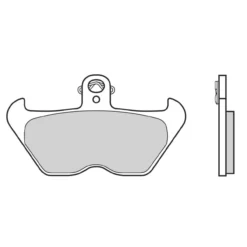Set Pastiglie Brembo 07bb24sa Sinter Anteriori