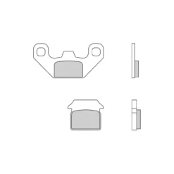 Set Pastiglie Brembo 07099cc Scooter