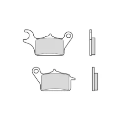 Set Pastiglie Brembo 07111cc Scooter