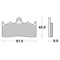Set Pastiglie Brembo 07gr6207 Carbon Ceramic