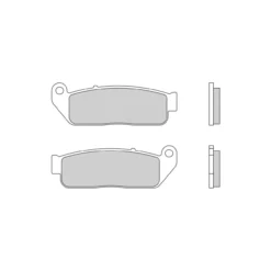 Set Pastiglie Brembo 07gr80sa Sinter Anteriori