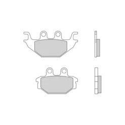 Set Pastiglie Brembo 07gr81sp Sinter Posteriori