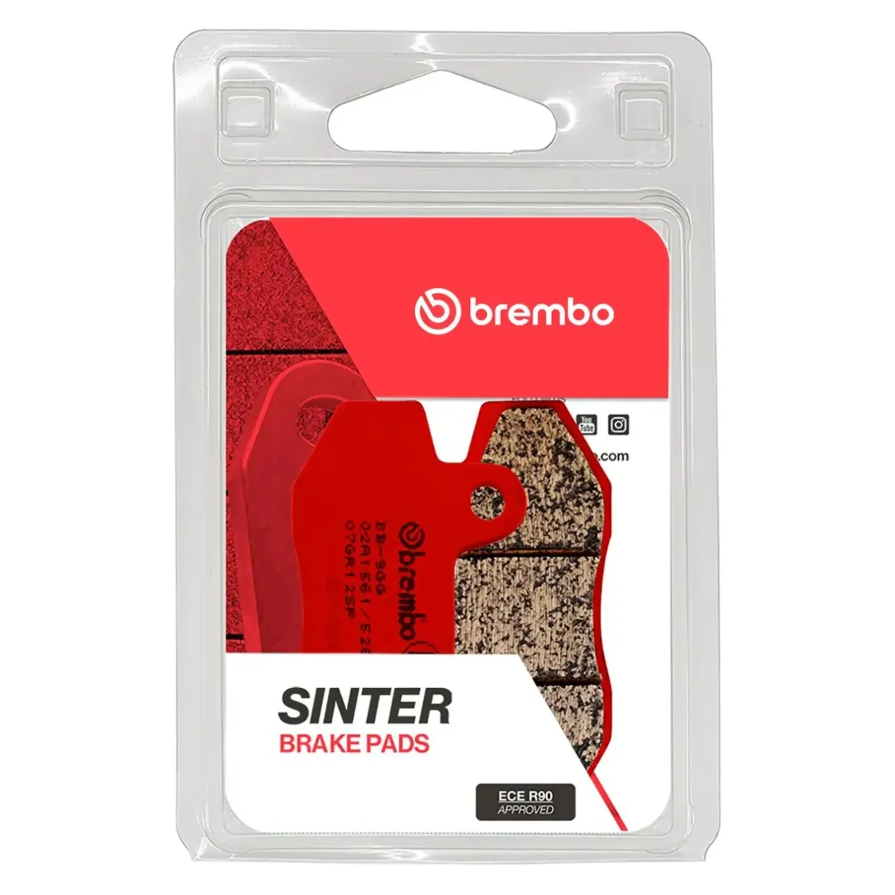 Set Pastiglie Brembo 07gr12sp Sinter Posteriori