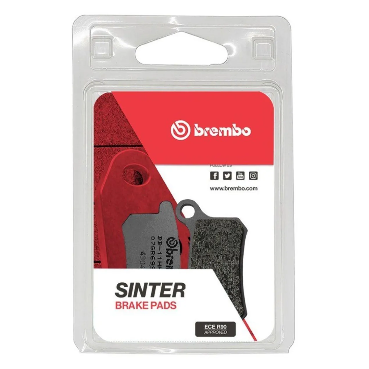 Set Pastiglie Brembo 07gr69sx Off Road Racing Sinter