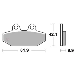 Set Pastiglie Brembo 07hd23cc Sint. Road Ant.