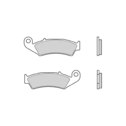 Set Pastiglie Brembo 07ho25sd Off Road Sinter
