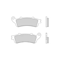 Set Pastiglie Brembo 07ho52sp Sinter Posteriori