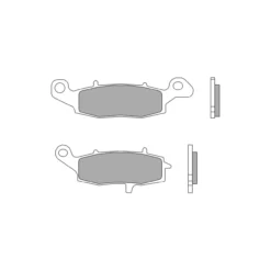 Set Pastiglie Brembo 07ka1907 Carbon Ceramic
