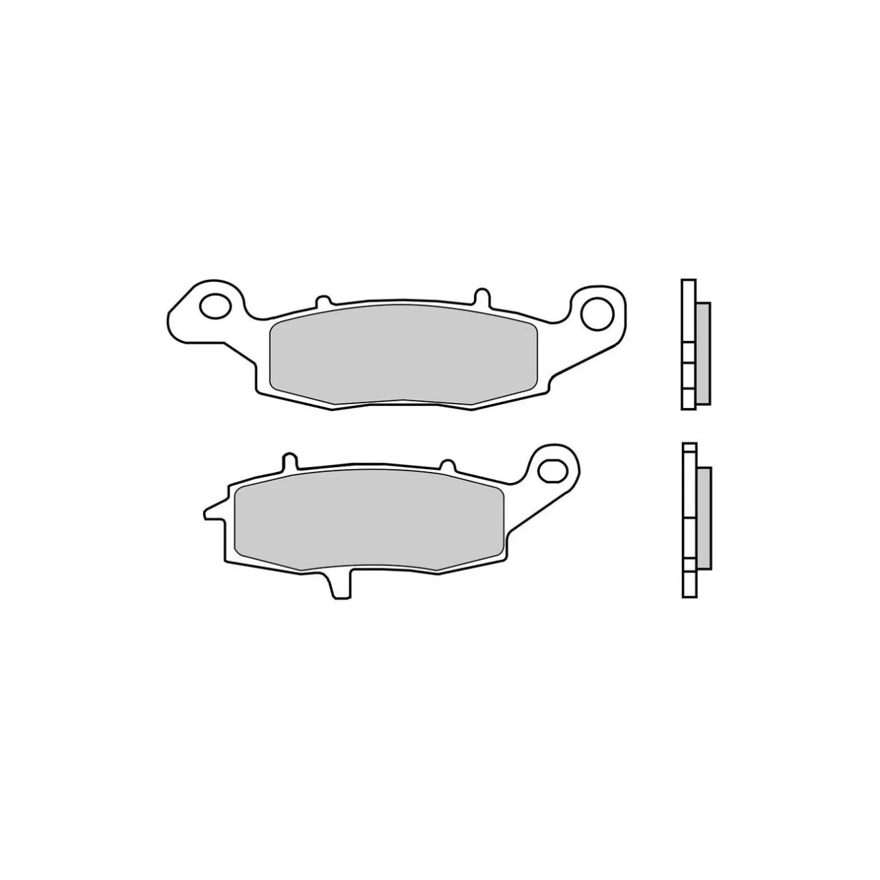 Set Pastiglie Brembo 07ka18la Sinter Anteriori La