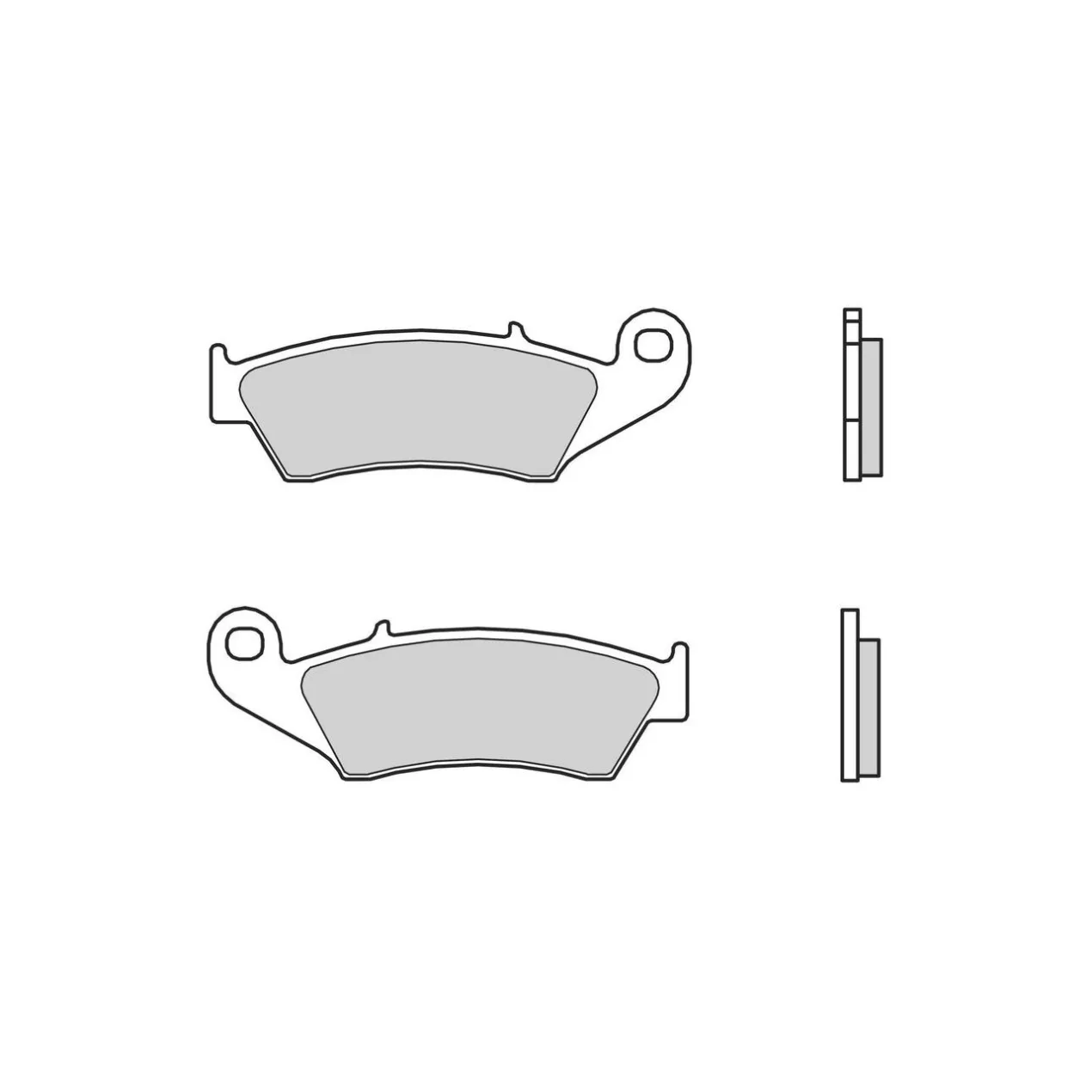 Set Pastiglie Brembo 07ka17la Sinter Anteriori La