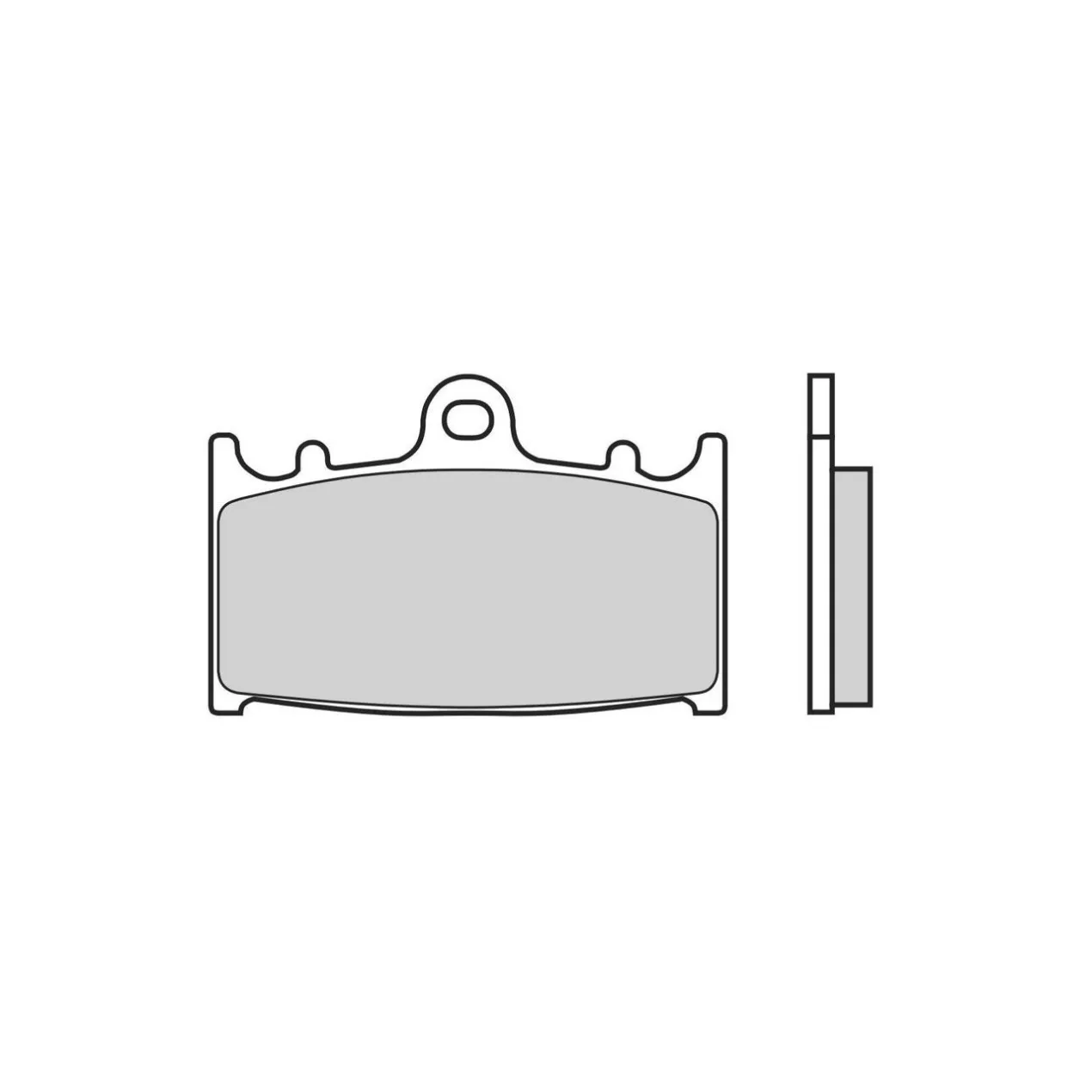 Set Pastiglie Brembo 07ka13la Sinter Anteriori La