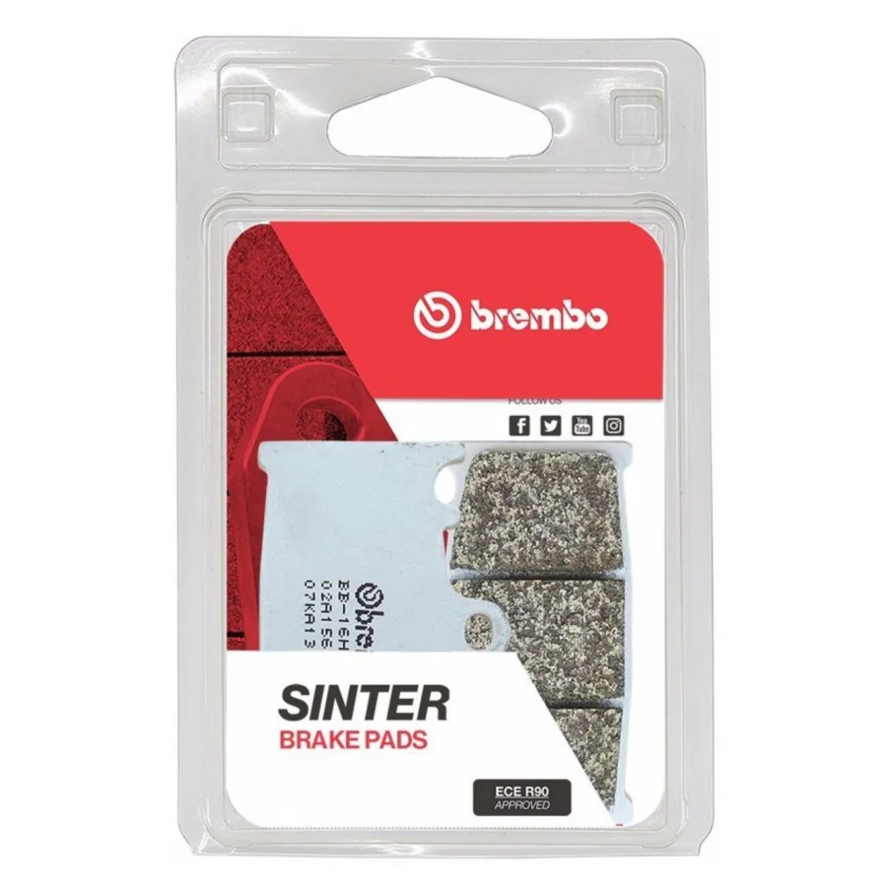 Set Pastiglie Brembo 07ka13la Sinter Anteriori La