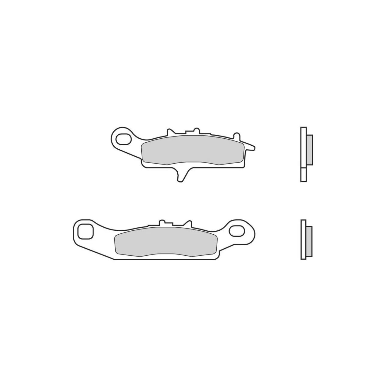 Set Pastiglie Brembo 07ka24sd Off Road Sinter