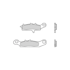 Set Pastiglie Brembo 07ka25sd Off Road Sinter