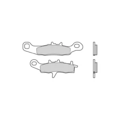 Set Pastiglie Brembo 07ka22sd Off Road Sinter