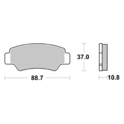 Set Pastiglie Brembo 07ks09sd Off Road Sinter