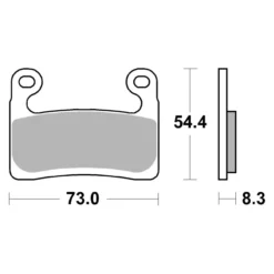 Set Pastiglie Brembo Sint. Racing 07gr90sr