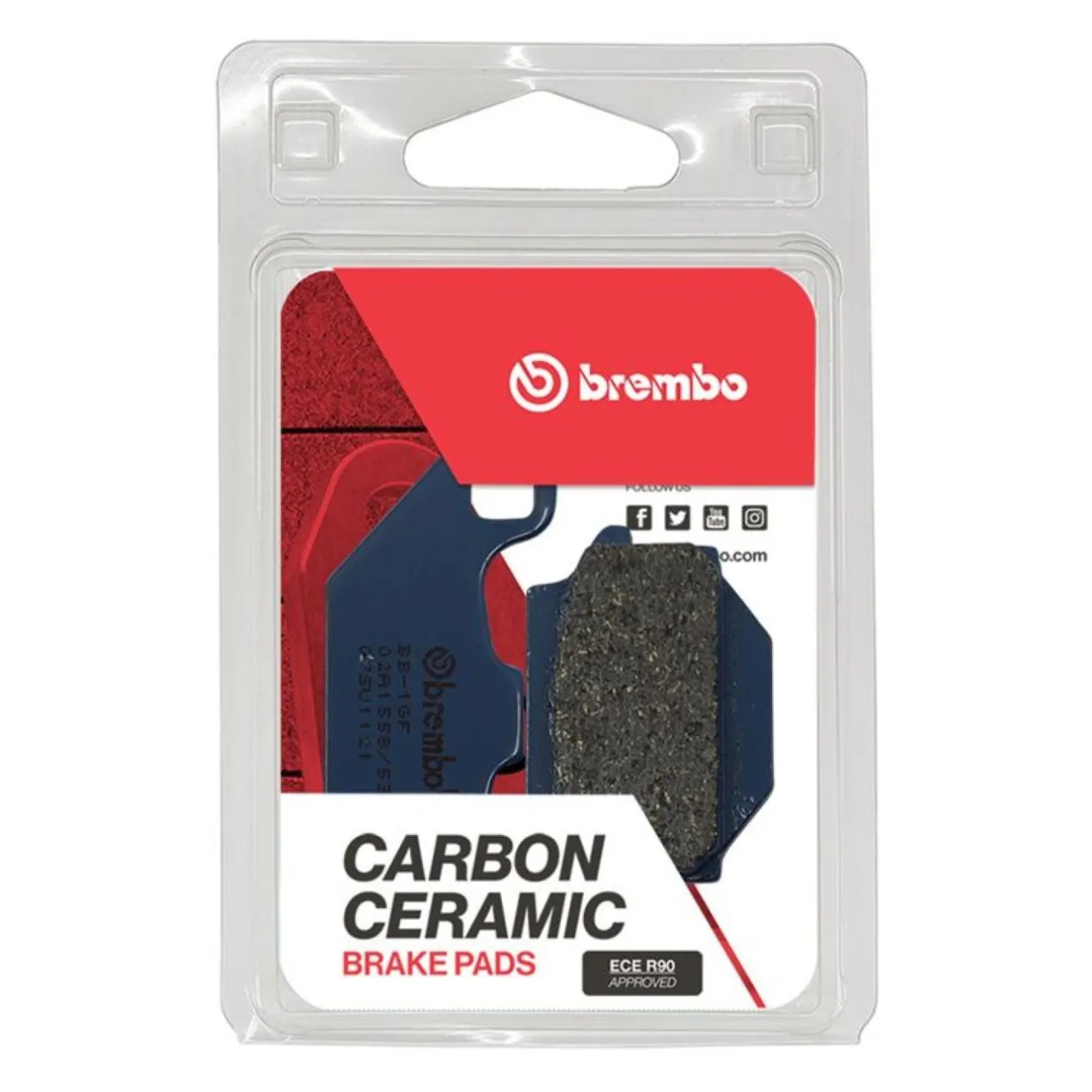 Set Pastiglie Brembo 07su1121 Carbon Ceramic