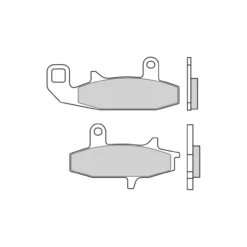 Set Pastiglie Brembo 07su1509 Carbon Ceramic