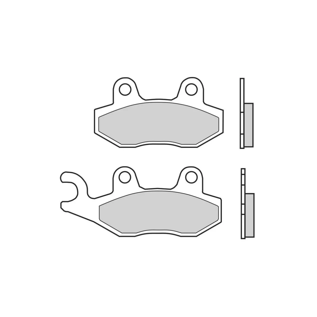 Set Pastiglie Brembo 07su12sx Off Road Racing Sinter