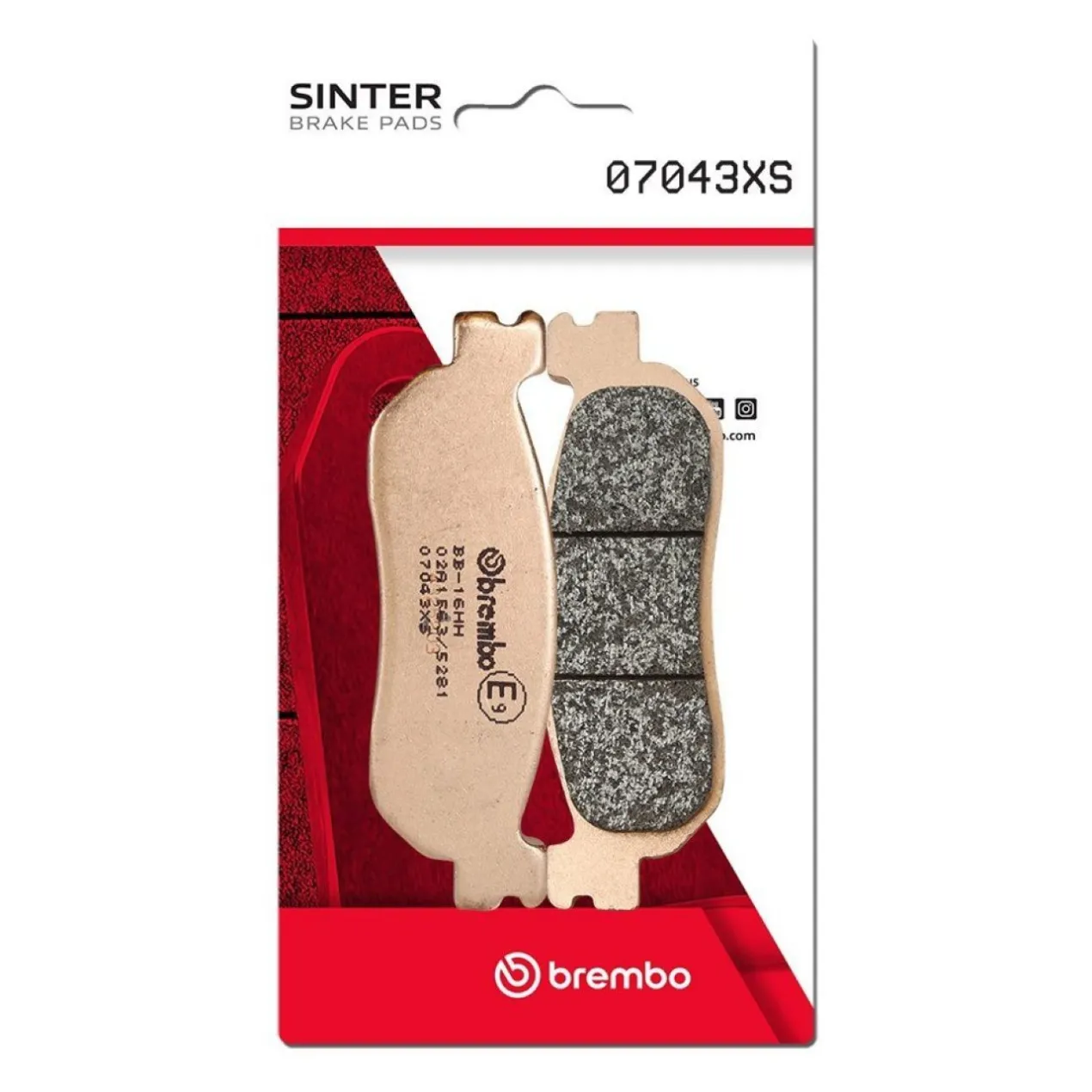 Set Pastiglie Brembo 07043xs Scooter Sinter