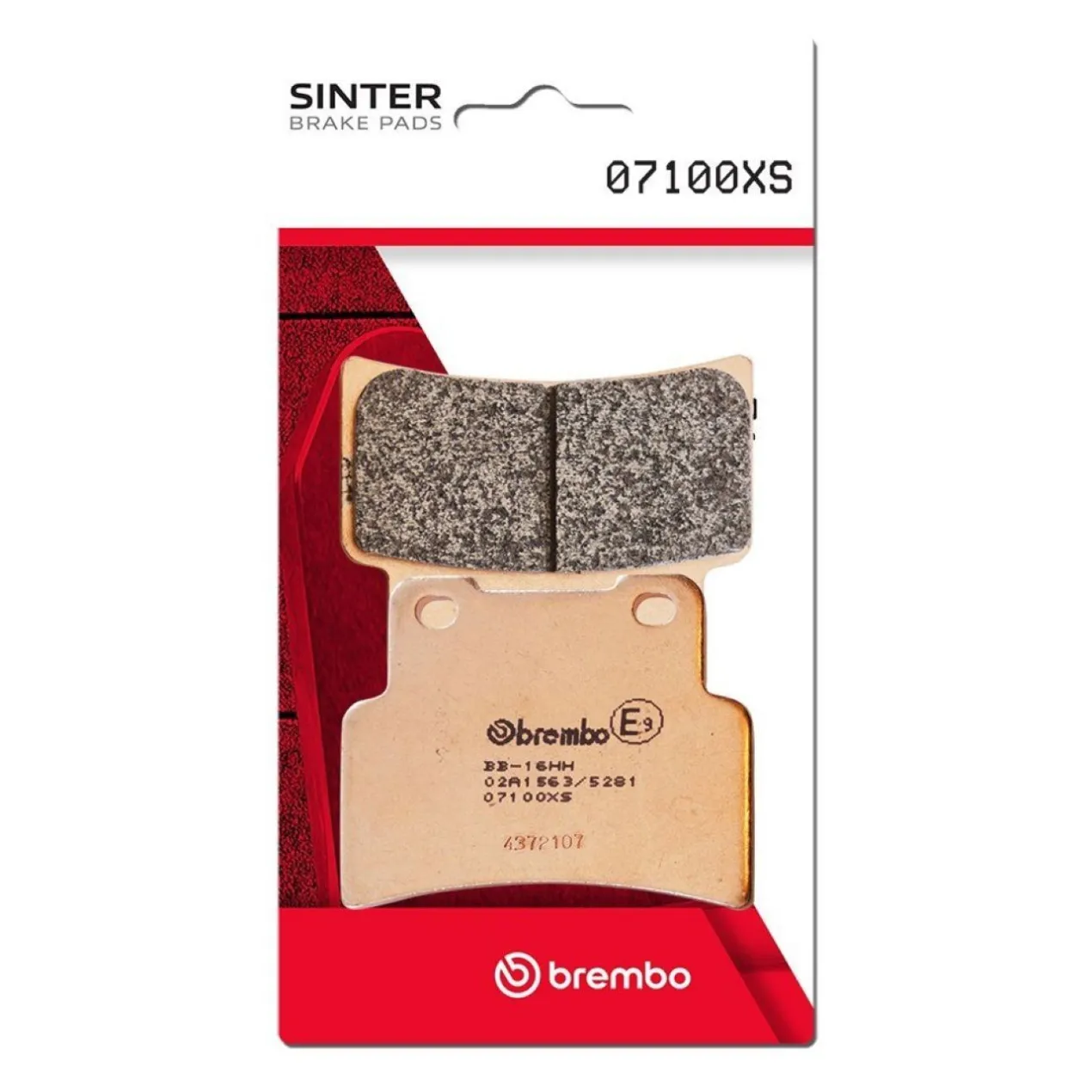 Set Pastiglie Brembo 07100xs Scooter Sinter