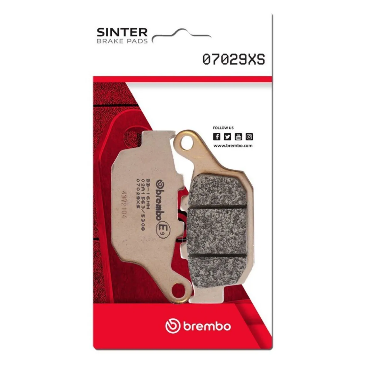 Set Pastiglie Brembo 07029xs Scooter Sinter
