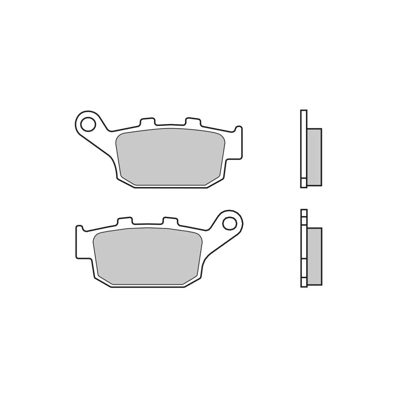 Set Pastiglie Brembo 07029xs Scooter Sinter