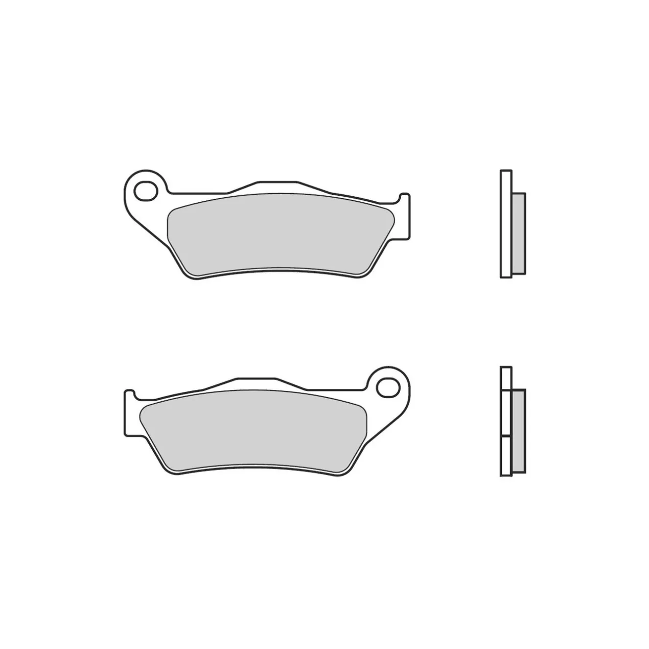 Set Pastiglie Brembo 07001xs Scooter Sinter
