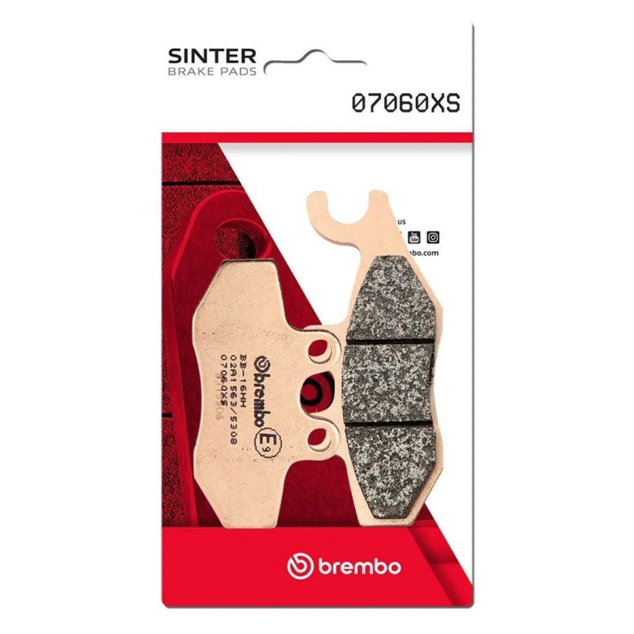 Set Pastiglie Brembo 07060xs Scooter Sinter
