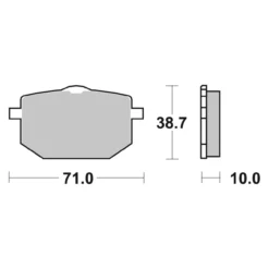 Set Pastiglie Brembo 07ya1809 Carbon Ceramic