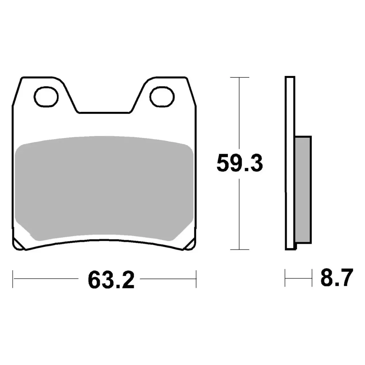 Set Pastiglie Brembo 07ya4007 Carbon Ceramic