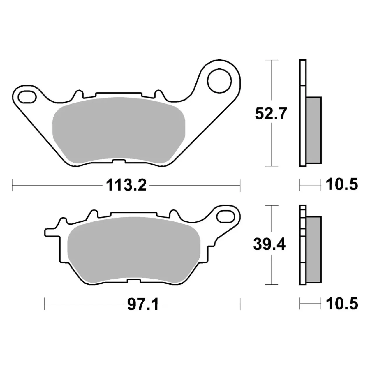 Set Pastiglie Brembo 07ya53cc Carbon Ceramic