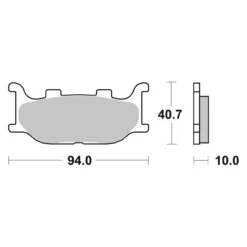 Set Pastiglie Brembo 07ya34la Sinter Anteriori La