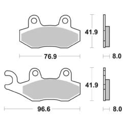 Set Pastiglie Brembo 07ya21sa Sinter Anteriori