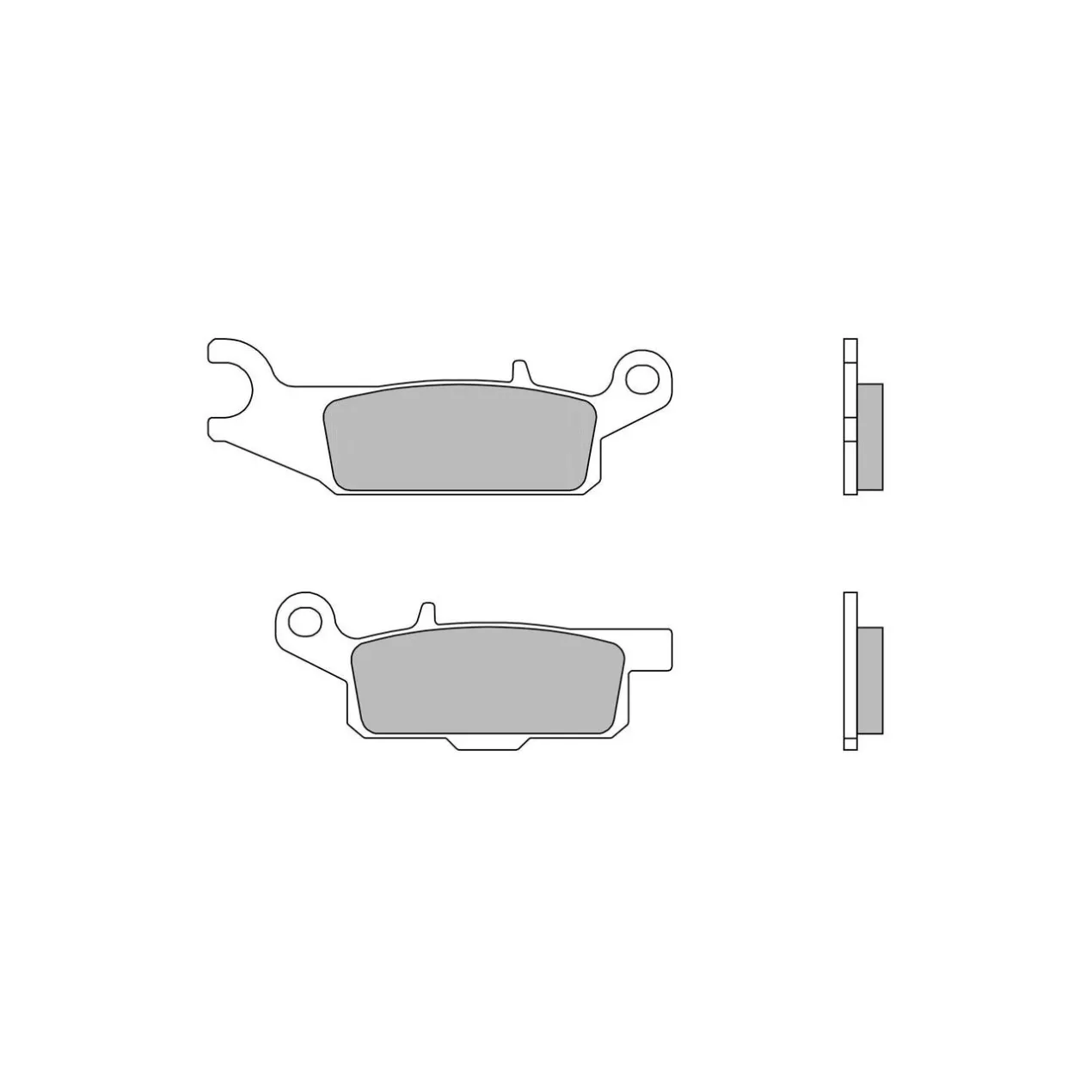 Set Pastiglie Brembo 07ya50sd Off Road Sinter