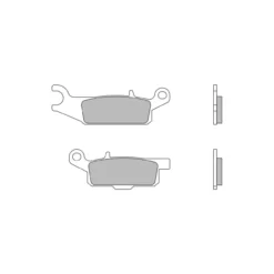 Set Pastiglie Brembo 07ya48sd Off Road Sinter