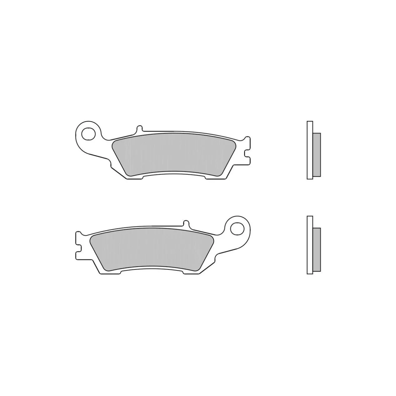 Set Pastiglie Brembo 07ya47sd Off Road Sinter